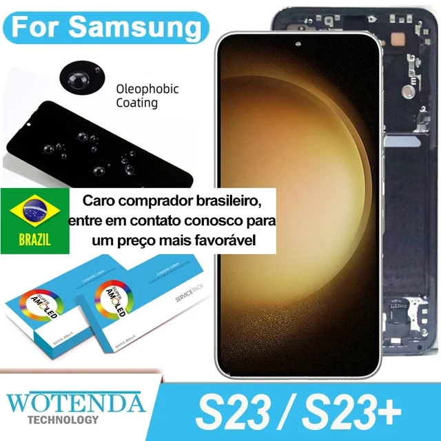 AMOLED For Samsung Galaxy S23 Lcd S911B S911U S911W